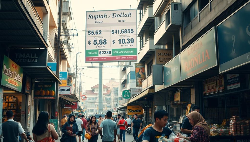 dampak kurs rupiah pada kehidupan sehari-hari
