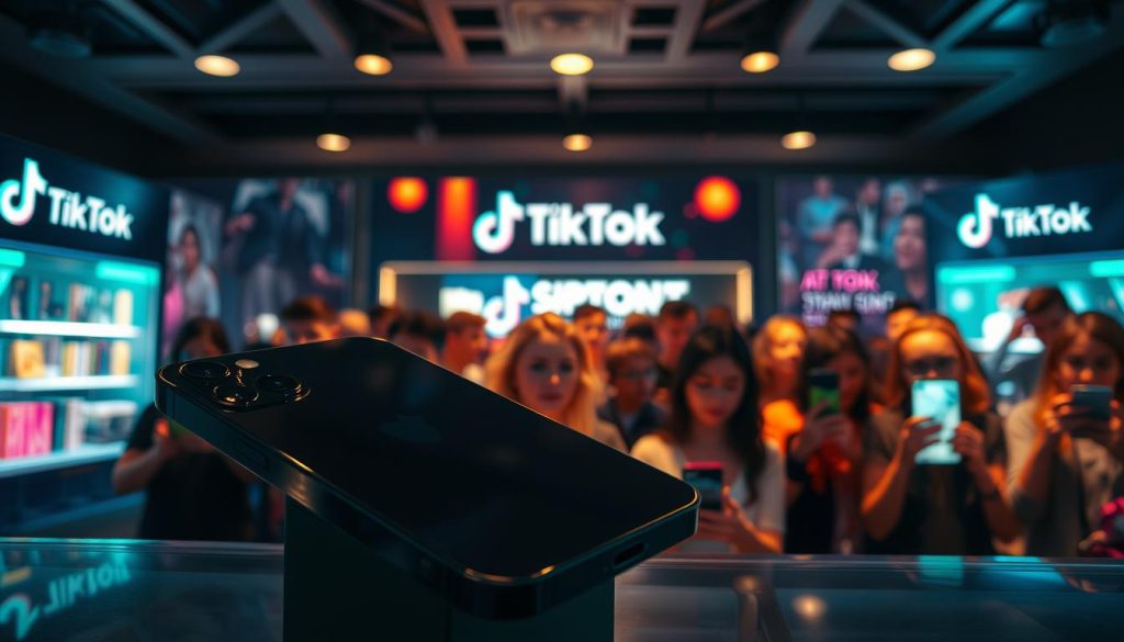 lelang iPhone di TikTok Shop